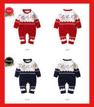 Load image into Gallery viewer, Baby Girls Long Sleeve Christmas Romper from Laudri Shop 