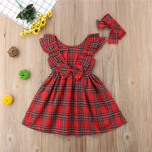 Load image into Gallery viewer, Elegant Princess Dress for Christmas Material: Cotton &amp; Polyester. Dresses Length: Above Knee, Mini. Sleeve Style: REGULAR. Collar: O-neck. Sleeve Length(cm): Full6