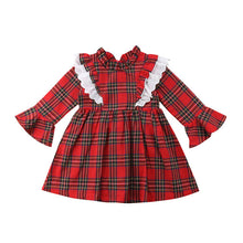 Load image into Gallery viewer, Elegant Princess Dress for Christmas | Red Christmas Dress1