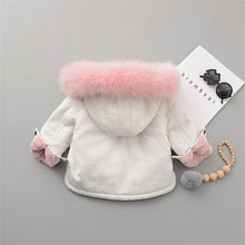 Load image into Gallery viewer, Fleece Warm Cotton Baby Girls Winter Coat from Laudri Shop