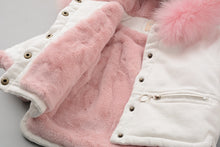 Load image into Gallery viewer, Fleece Warm Cotton Baby Girls Winter Coat from Laudri Shop