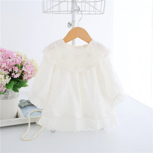 Lace Embroidery Baby Dress White - Baby White Lace Dress. Dresses Length: Above Knee, Mini. Material: COTTON. Decoration: Embroidery. Material Composition: cotton