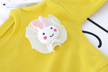 Load image into Gallery viewer, Toddler Rabbit Lace Clothing - Toddler rabbit clothes. Material: Cotton Collar: O-Neck Closure Type: Pullover Material Composition: Cotton Sleeve Length(cm): Full Pattern 8