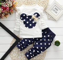Load image into Gallery viewer, T-shirt Pants Baby Clothing Set Navy- Military Baby Clothes2