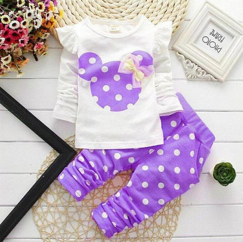 T-shirt Pants Baby Clothing Set Purple - Purple Outfit for Toddler BoyT-shirt Pants Baby Clothing Set Purple - Outfit for Toddler Girl. Material: Cotton Collar: O-Neck Closure Type: Pullover Sleeve Length(cm): Full Fabric Type: Broadcloth