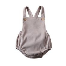 Load image into Gallery viewer, Unisex Baby Romper Gray - Baby Neutral Clothes3