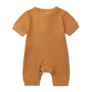 Summer Baby Romper - Baby Rompers Unisex. Material: Cotton Gender: Unisex Age Range: 3-24mPattern Type: Solid Collar: O-Neck Item Type: Rompers1
