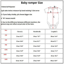 Load image into Gallery viewer, Cute Baby Bodysuit - Cute Onesies for Baby Boy. Gender: Unisex. Material: Polyester. Material: Spandex. Style: Fashion Age Range: 3m -24m. Collar: O-Neck Sleeve Length(cm): Short 7