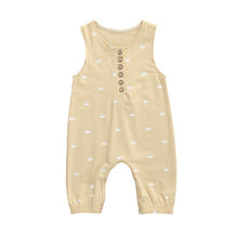 Load image into Gallery viewer, Sleeveless Baby Romper Yellow