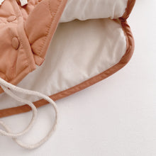Load image into Gallery viewer, Autumn Winter Girls Coat Beige Backpack