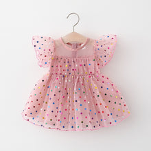 Load image into Gallery viewer, Polka Pink Dot Baby Girl Dress