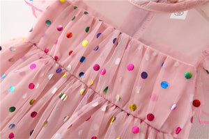 Polka Dot Pink Baby Girl Dress