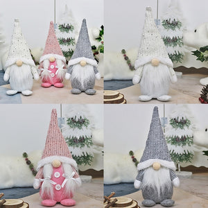 Faceless Gnome Christmas Decorations