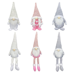 Faceless Gnome Christmas Decorations