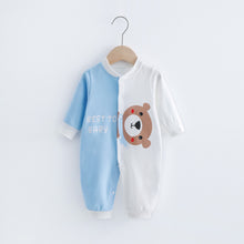 Load image into Gallery viewer, Warm Jumpsuit Bear Pattern - Teddy Bear Jumpsuit baby7