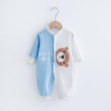 Load image into Gallery viewer, Warm Jumpsuit Bear Pattern - Teddy Bear Jumpsuit baby
