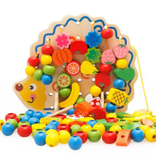 Load image into Gallery viewer, Educational Wooden Toys Fruits Vegetables - Educational Baby Kids Toys