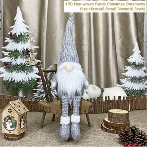 Faceless Gnome Christmas Decorations