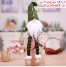 Load image into Gallery viewer, Faceless Gnome Christmas Decorations