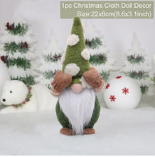 Load image into Gallery viewer, Faceless Gnome Christmas Decorations