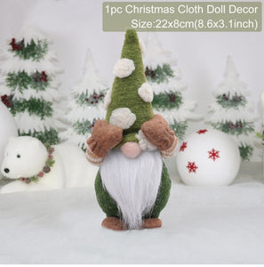 Faceless Gnome Christmas Decorations