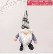 Load image into Gallery viewer, Faceless Gnome Christmas Decorations