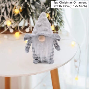 Faceless Gnome Christmas Decorations