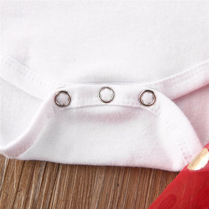 Christmas Long Sleeve Romper Tutu Skirt Headban. Material: Cotton. Age Range: 3-18m. Collar: O-Neck. Closure Type: Pullover. Sleeve Length(cm): Full. Fabric Type: Broadcloth1