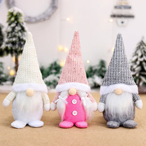 Faceless Gnome Christmas Decorations