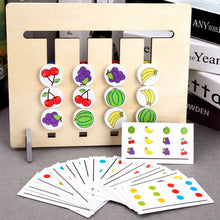 Load image into Gallery viewer, Montessori Educational Pairing Wooden Toy