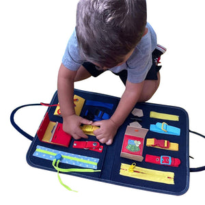 Montessori Busy Board For Toddlers