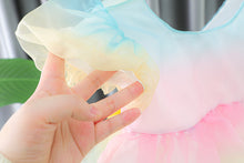 Load image into Gallery viewer, Puff Sleeves Baby Girl Bow Dress