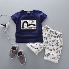 Load image into Gallery viewer, Cotton Summer Clothing Sets for Newborn Baby Boys from Laudri ShopQ