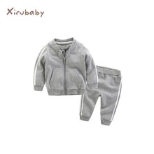 Load image into Gallery viewer, Cotton Long Sleeve Zipper Jacket Pants -  Suit Jacket and Pants4
