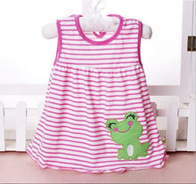 Load image into Gallery viewer, Baby Girls Summer Dress - Baby Summer Dess Girl pink