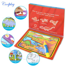 Load image into Gallery viewer, Magic Water Coloring Book - Book Color of Water Material: Cardboard Type: Drawing Board Age Range: &gt; 3 years old Gender: Unisex Warning: keep away from fire 4