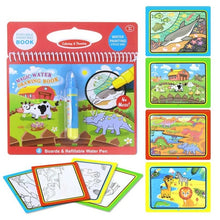Load image into Gallery viewer, Magic Water Coloring Book - Book Color of Water Material: Cardboard Type: Drawing Board Age Range: &gt; 3 years old Gender: Unisex Warning: keep away from fire11
