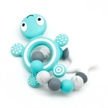 Load image into Gallery viewer, Silicone Turtle Teether