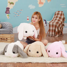 Load image into Gallery viewer, Stuffed Long Ears Rabbit - Stuffed Bunny with Long Ears Pattern. Stuffed &amp; Plush Material: Cotton Theme: TV &amp; Movie Character Filling: PP Cotton Type.