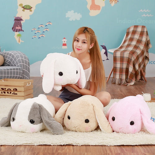 Stuffed Long Ears Rabbit - Stuffed Bunny with Long Ears Pattern. Stuffed & Plush Material: Cotton Theme: TV & Movie Character Filling: PP Cotton Type.