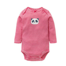 Load image into Gallery viewer, 4 PCS/LOT Cotton Baby Bodysuit Long Sleeve from Laudri Shop