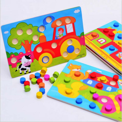 Montessori Color Cognition Board from Laudri Shop