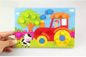 Montessori Color Cognition Board from Laudri Shop