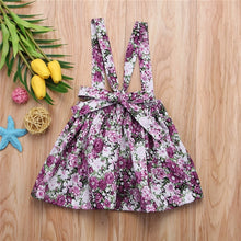 Load image into Gallery viewer, Toddler Girls Floral Printing Sleeveless Tutu Dress Gender: Baby Girls. Sleeve Style: REGULAR. Dresses Length: Above Knee, Mini. Decoration: Flowers. Dress Style: Regular1