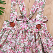 Load image into Gallery viewer, Toddler Girls Floral Printing Sleeveless Tutu Dress Gender: Baby Girls. Sleeve Style: REGULAR. Dresses Length: Above Knee, Mini. Decoration: Flowers. Dress Style: Regular5