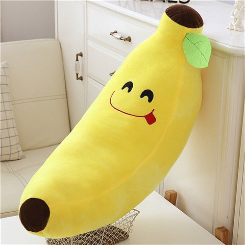 Creative Funny Yellow Banana Plush Toy Pillow - FeelGift