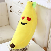 Load image into Gallery viewer, Funny Banana Soft Pillow Toy Material: Cotton. Theme: TV &amp; Movie Character. Filling: PP Cotton. Type: Plush/Nano Doll. Age Range: &gt; 3 years old 