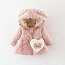 Load image into Gallery viewer, Baby Girls Warm Winter Coat  (with bag) from Laudri Shop