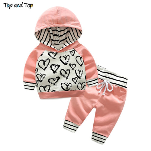 Baby Hooded Sweatshirt Striped Pants - Toddler Hooded Sweatshirt. Item Type: Sets. Style: Casual. Material: COTTON. Fabric Type: Worsted. Gender: Baby Girls. Sleeve Length(cm): Fullpink