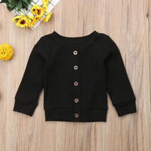 Load image into Gallery viewer, Baby Spring/Autumn Cardigan from Laudri Shop black1